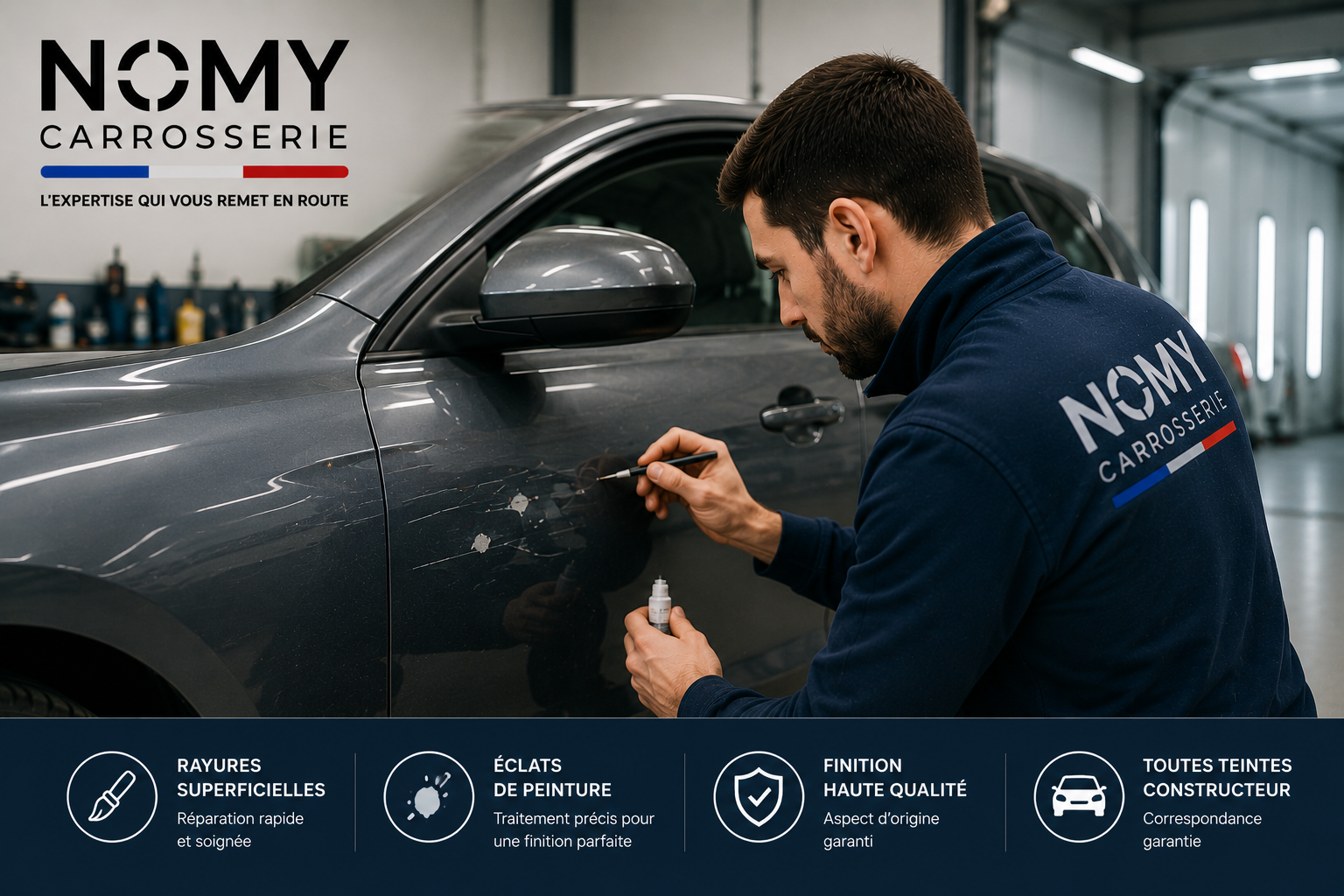 Rayures et éclats de peinture : faut-il réparer sans attendre ? — Carrosserie NOMY (06)